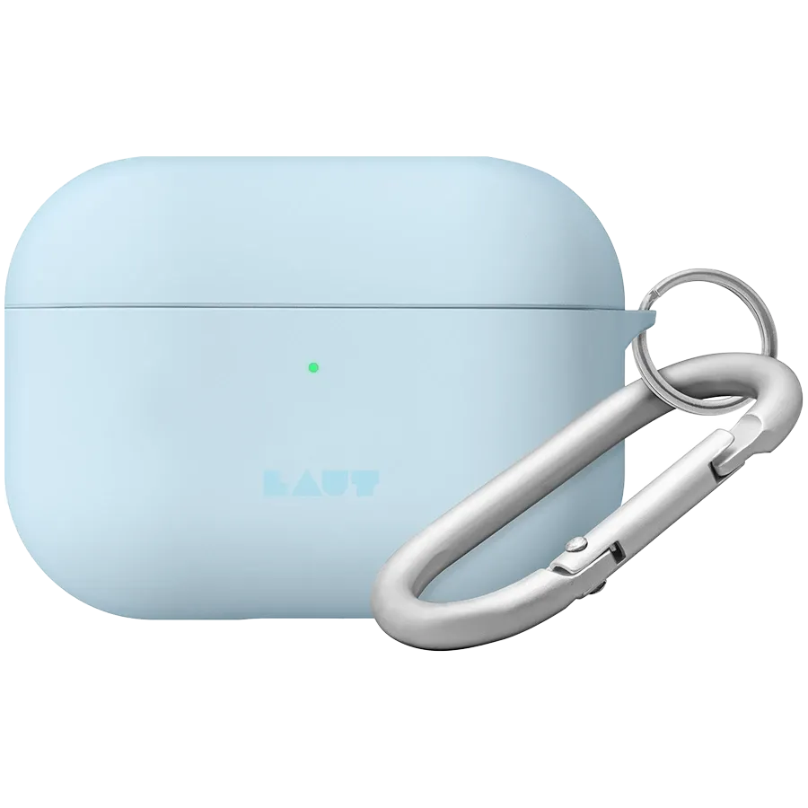 photo 2 - Чохол LAUT HUEX PASTELS  Baby Blue для AirPods Pro
