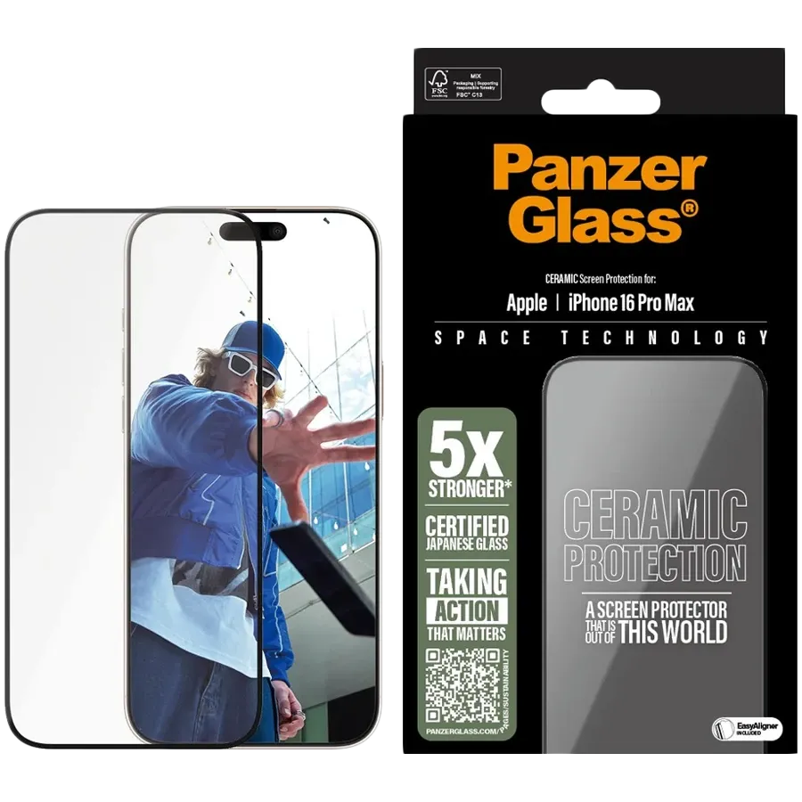 photo 1 - PANZERGLASS Safety Glass for iPhone 16 Pro Max