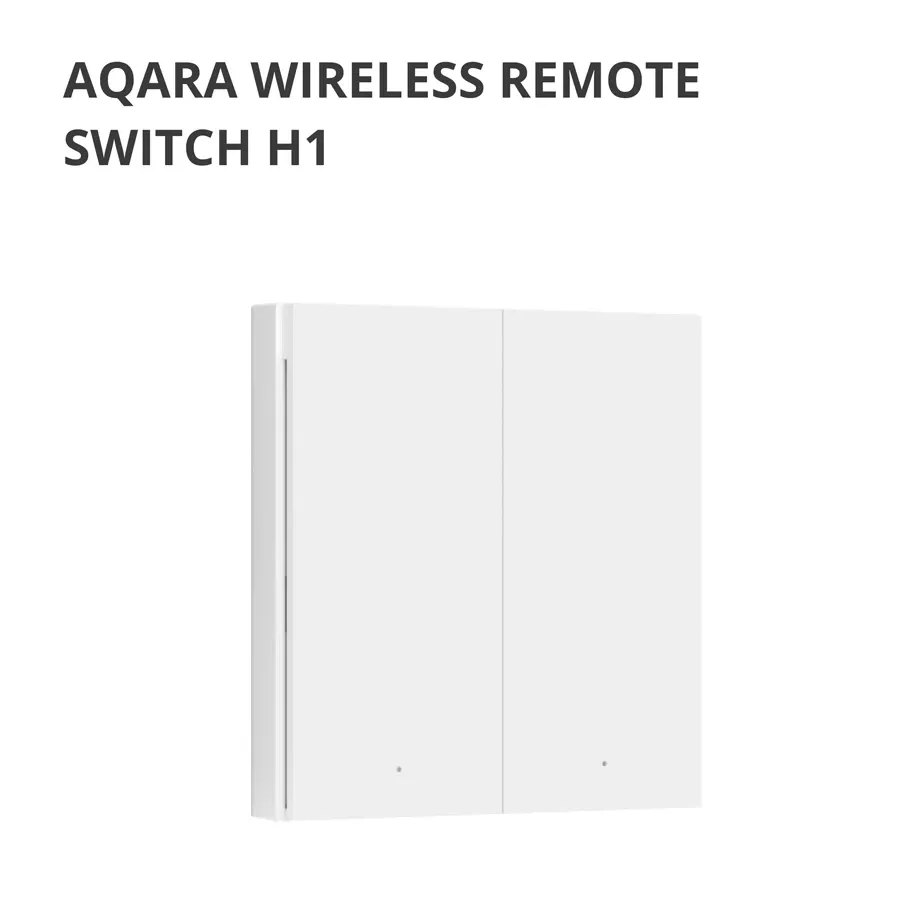 photo 3 - AQARASmart Remote Control Wireless Remote Switch H1, White
