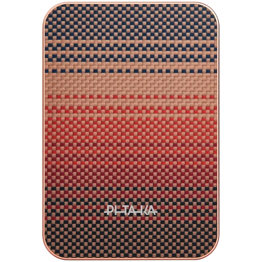 photo 1 - Портативное зарядное устройство PITAKA Qi 2, 10000 мА·ч, Sunset