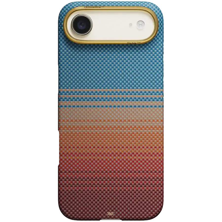 Husă PITAKA California Dream-01 cu MagSafe pentru iPhone Air, Sunset – photo 1