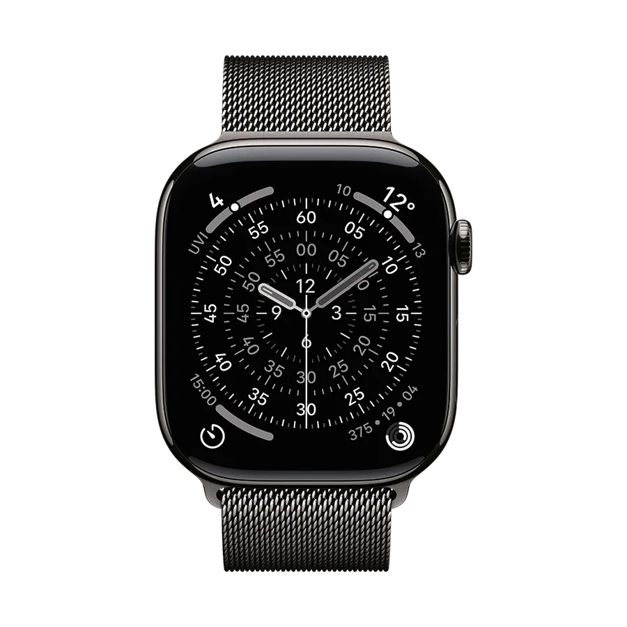 photo 3 - Apple Milanese Loop Band  for Apple Watch 38/40/41/42 mm, Կապույտ/մոխրագույն