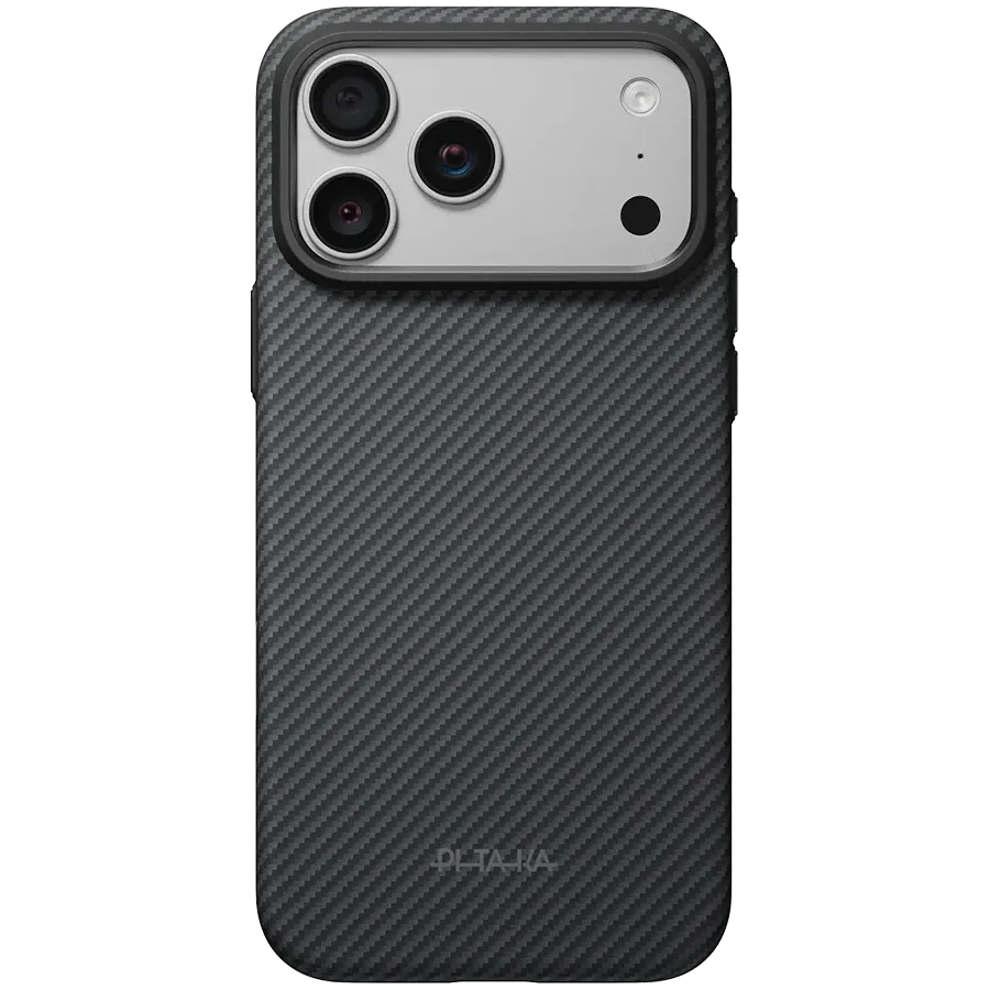 PITAKA Чехол Summa с MagSafe Twill Black/Grey для iPhone 18 Pro Max – photo 1