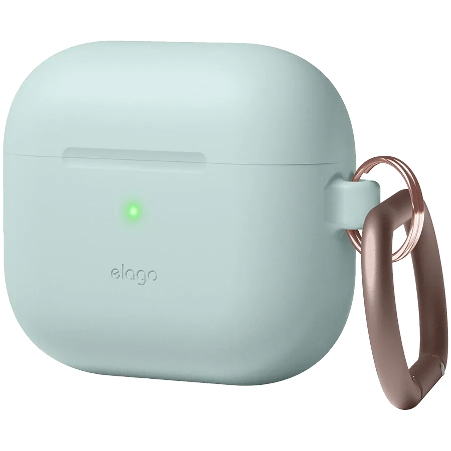photo - Чохол ELAGO Hang М'ята для AirPods (Gen3)