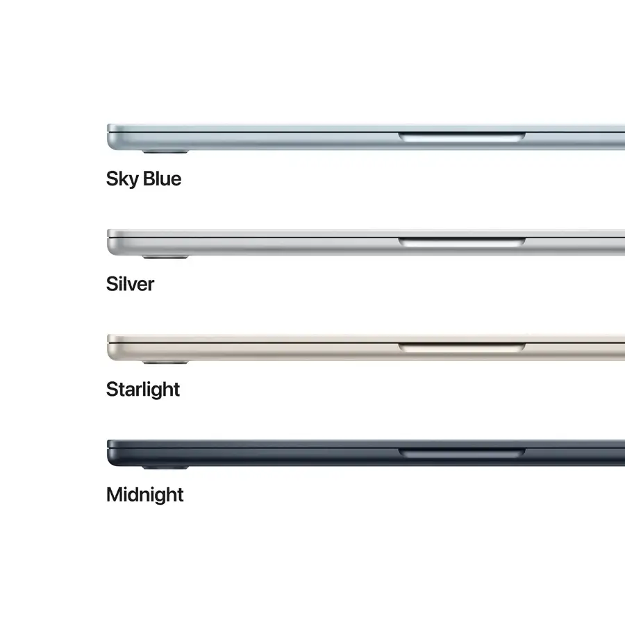 MacBook Air 13.6" M5 (10C CPU/10C GPU), 32 ГБ, 1 ТБ, Тёмная ночь – photo 3