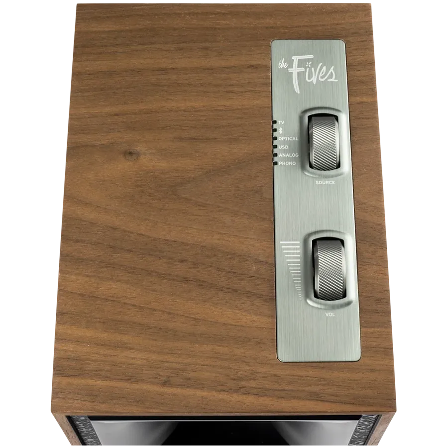 photo 4 - Klipsch The Fives сөрелік белсенді акустика, жаңғақ түсті, жұп