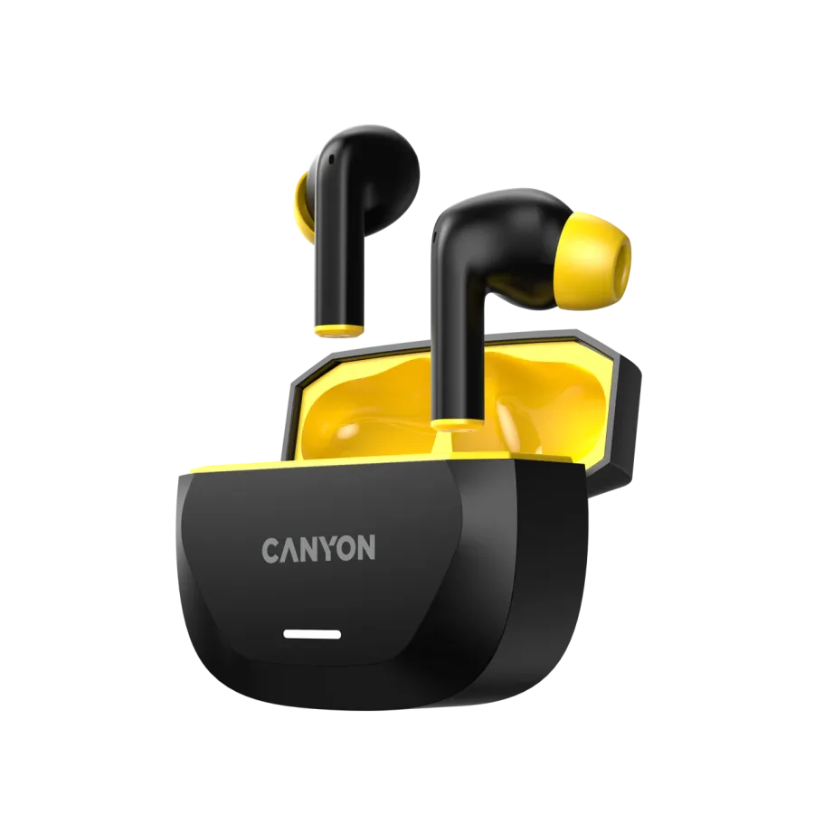 photo 2 - CANYON TWS-7 {Бездротове} Гарнітура, Black/Yellow