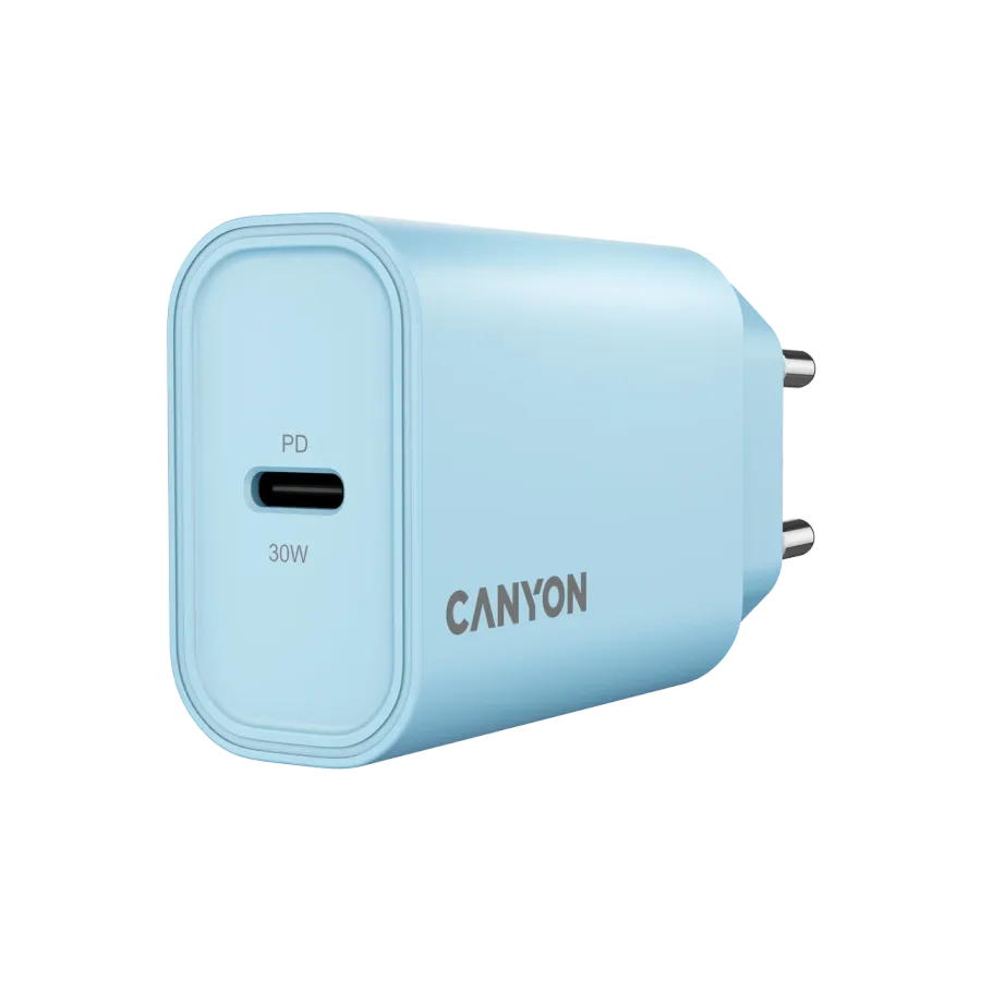 photo 2 - CANYON Адаптер живлення OnCharge 30CL USB-C USB Тип C, 30 Ват
