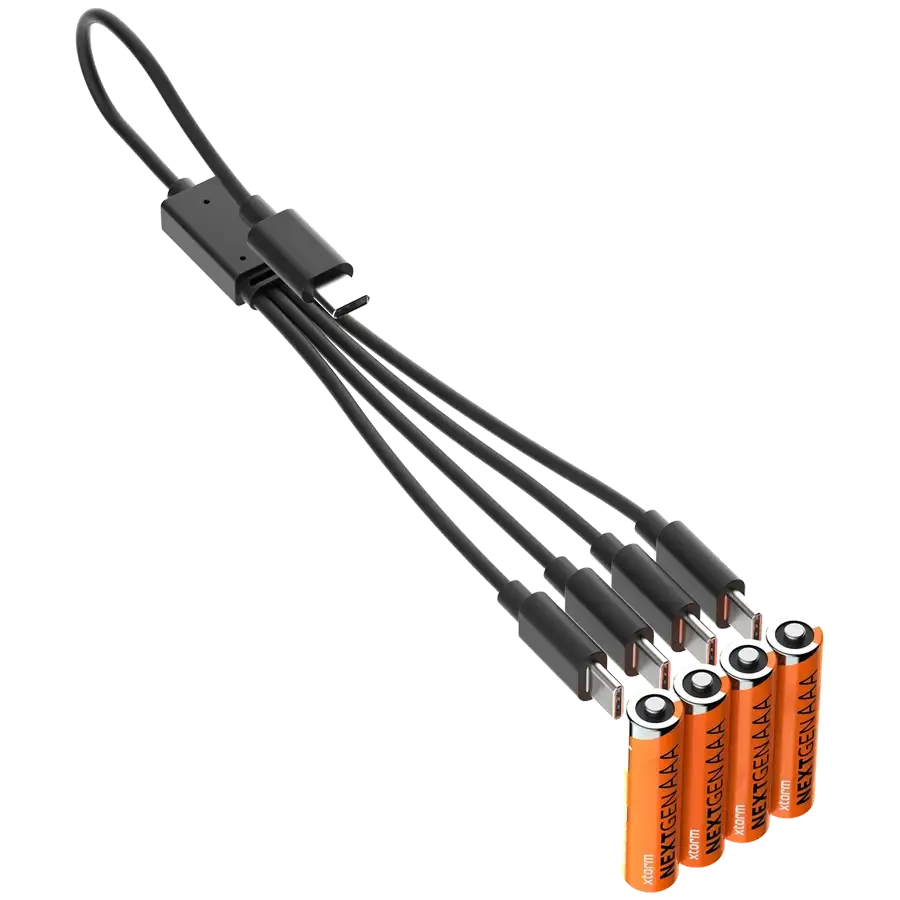 Baterii reîncărcabile AAA Xtorm cu USB-C, 4 buc. – photo 3