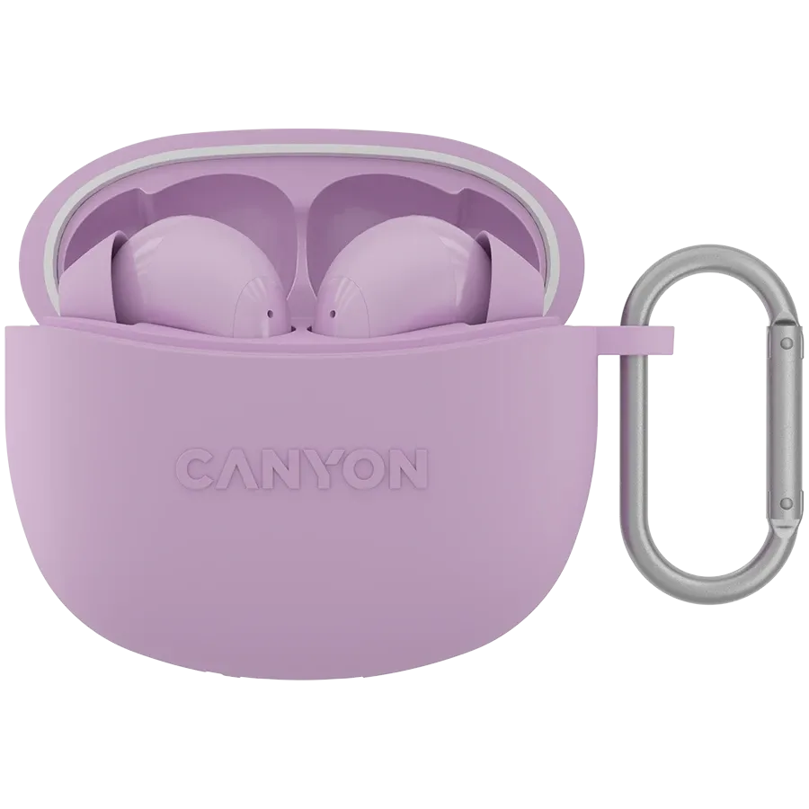 photo 6 - CANYON TWS-5 Беспроводные наушники, Фиолетовый