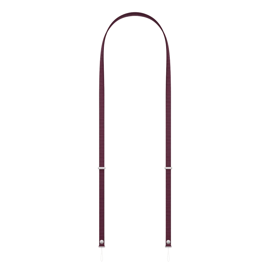 Apple Crossbody Strap, Темно-красный – photo