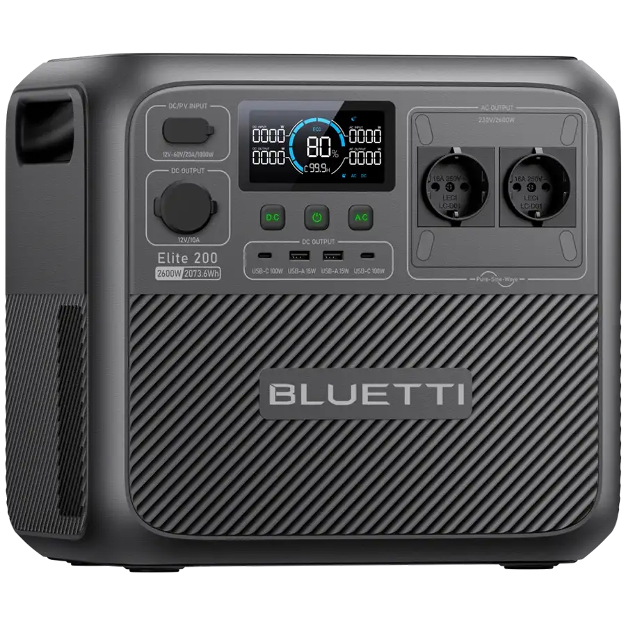 Зарядна станція Bluetti Elite 200 V2, 2600 Вт, 2073 Вт*год – photo 2