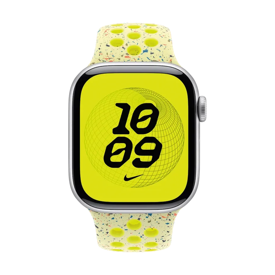 Apple 40mm Nike Sport Band - S/M & M/L Ремінець for Apple Watch 38/40/41 mm, Size S/M, Volt Splash – photo 2