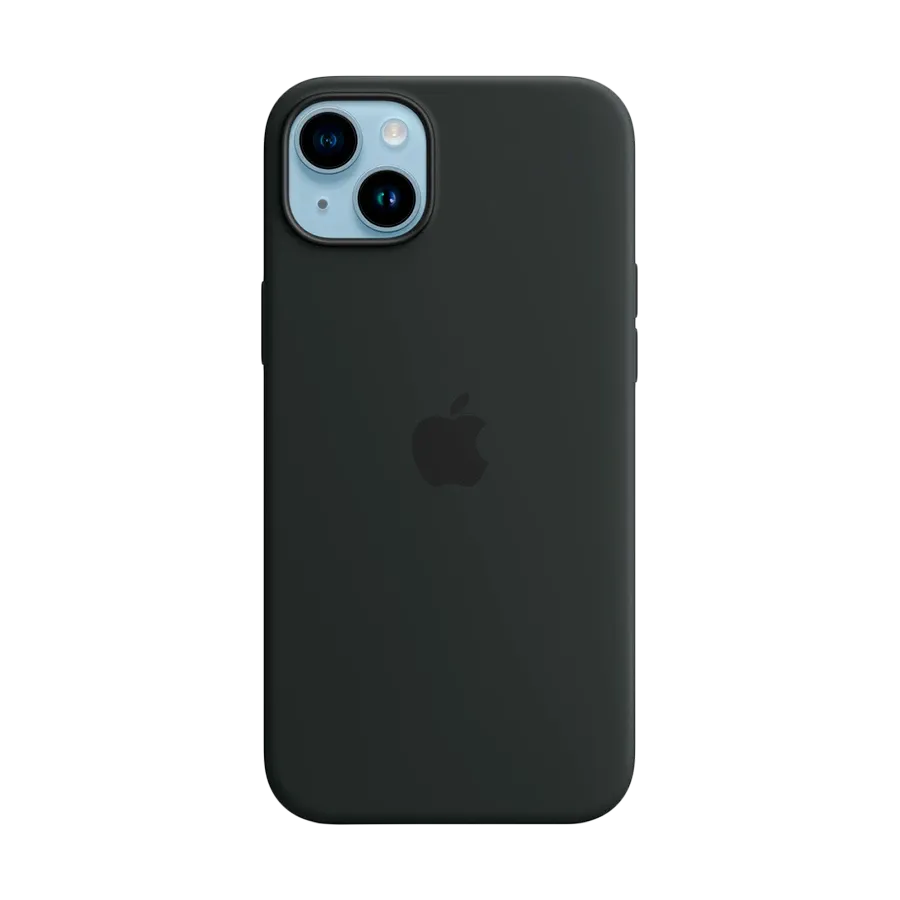 photo - Apple Чохол силіконовий with MagSafe Темна ніч для iPhone 14 Plus