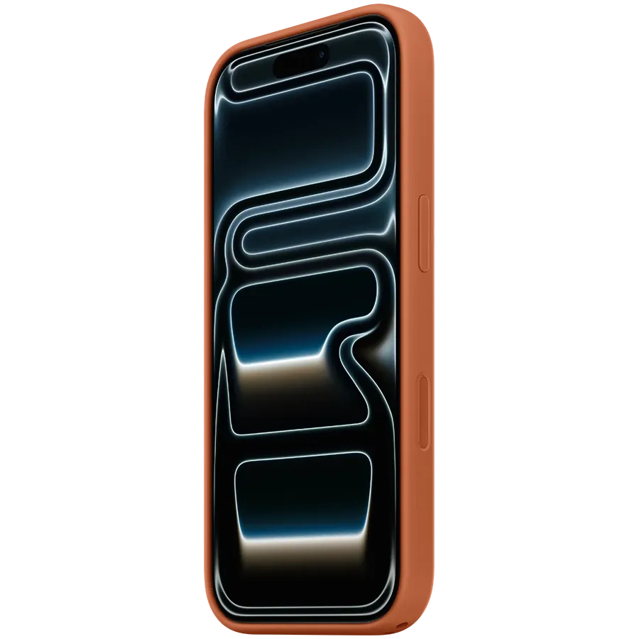 photo 2 - Apple силиконовый чехол с MagSafe Terra Cotta для iPhone 17 Pro