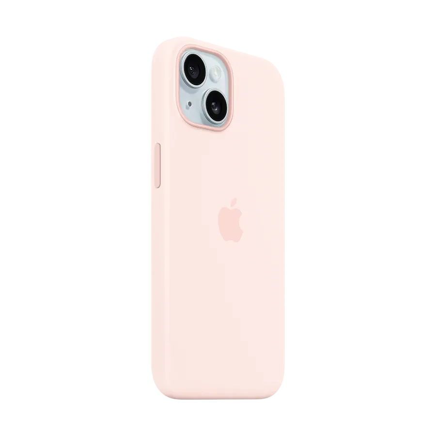 photo 2 - Apple Case Silicone Case with MagSafe თან MagSafe Light Pink for iPhone 15