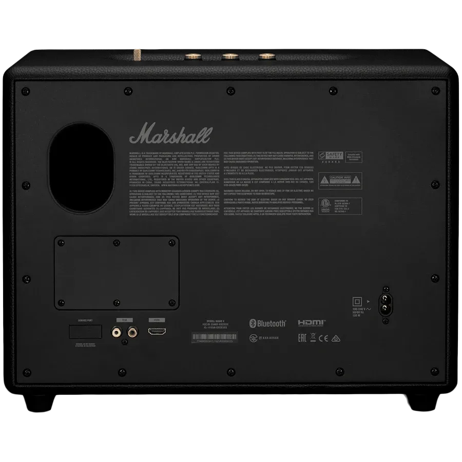 photo 3 - MARSHALL Woburn III Bluetooth Портативная колонка, Чёрный