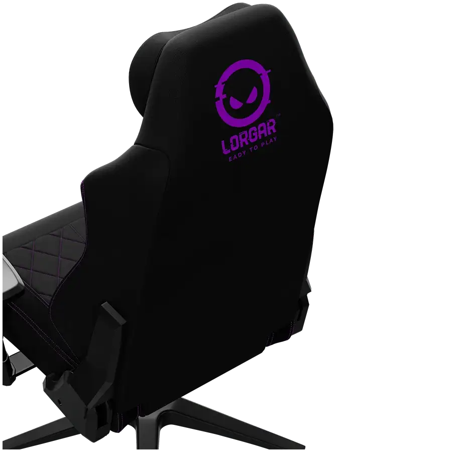 Игровое кресло LORGAR CHA 41, Черный/Фиолетовый – photo 20