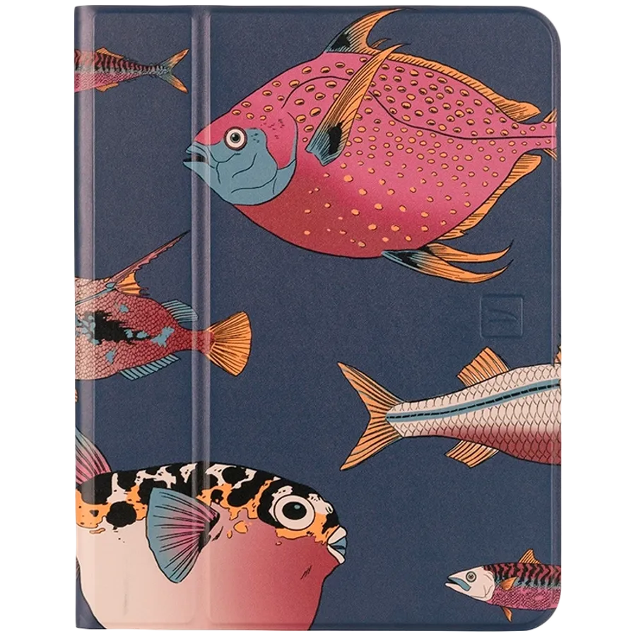 photo 1 - TUCANO Folio Case Up Schizzo  Blue for iPad Pro 11-inch (4th generation)/Air 11 (M2)/Air (4th generation)/Air (5th generation)/(2nd generation)/(3rd generation)