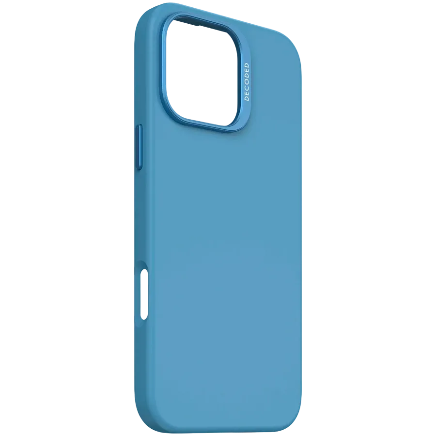 photo 2 - DECODED Case Silicone Case with MagSafe Air Blue for iPhone 16 Pro Max
