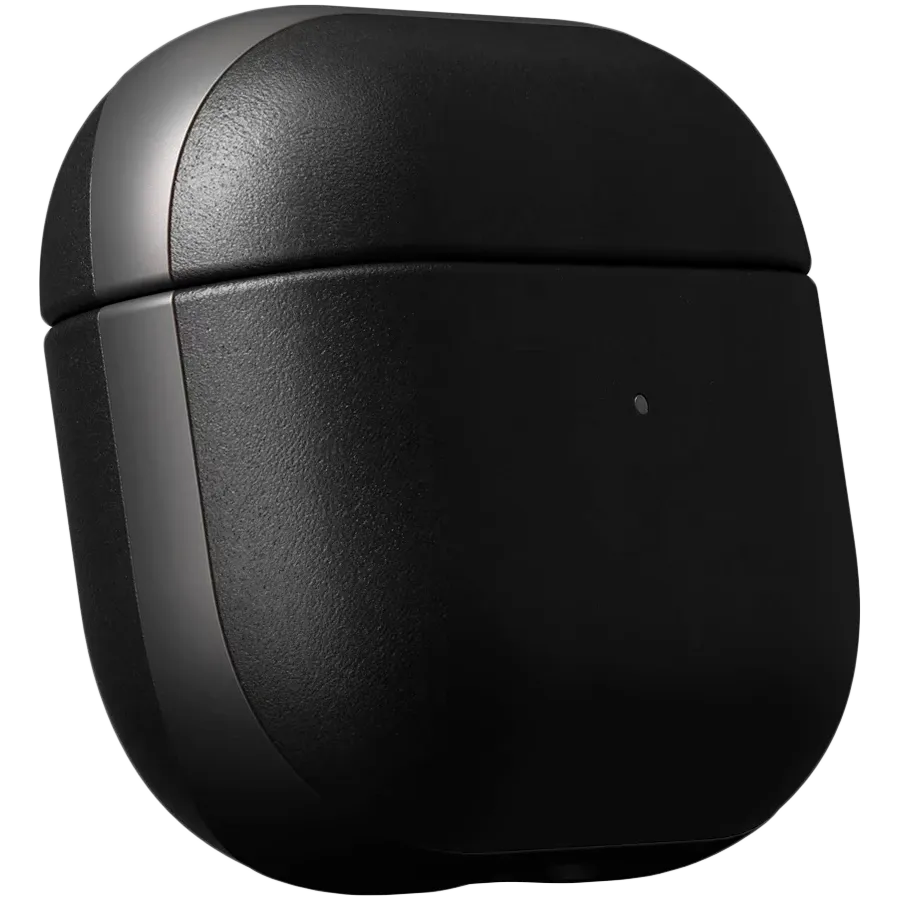 photo 3 - Husă NOMAD Modern din piele pentru AirPods (Gen.3), Black