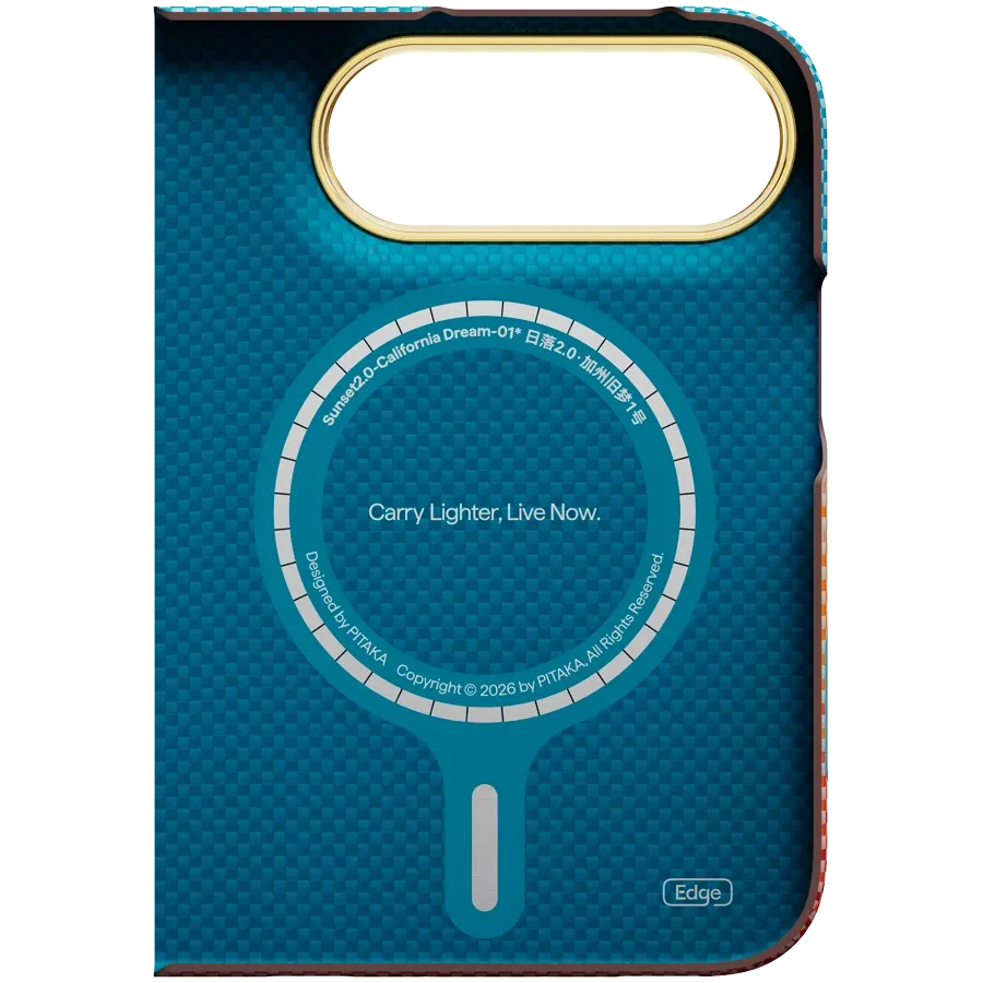 PITAKA Case Moonrise with MagSafe California Dream for iPhone Duo – photo 3