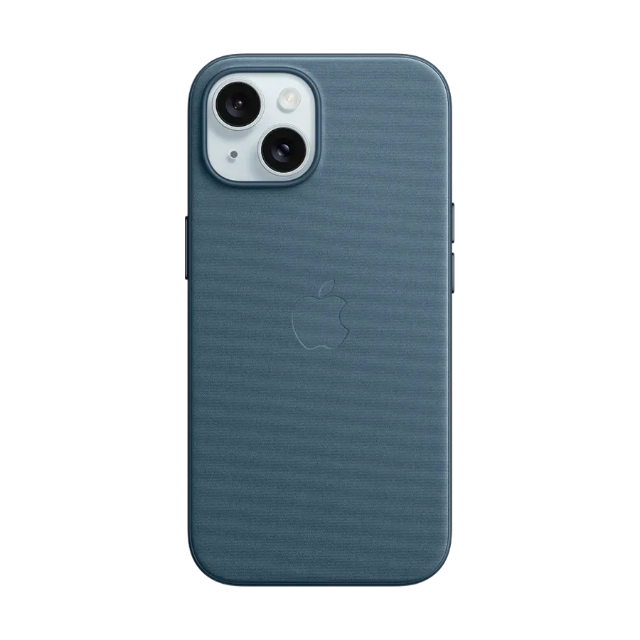 photo 1 - Apple Case FineWoven Case with MagSafe Pacific Blue for iPhone 15