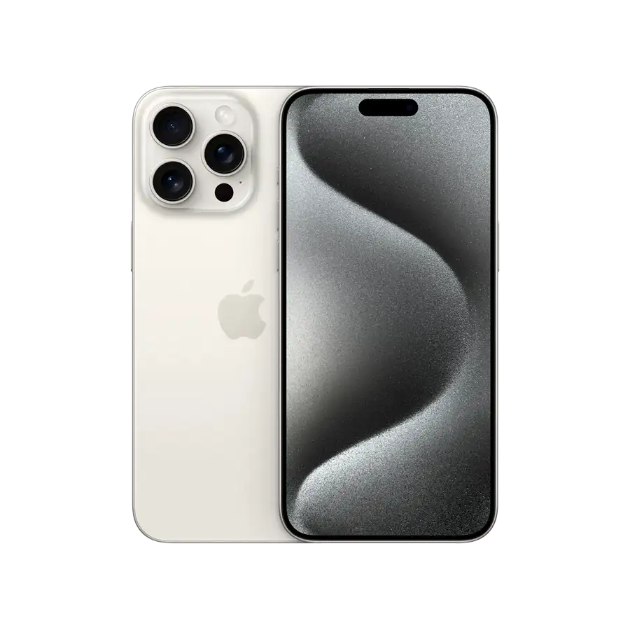 iPhone 15 Pro Max, 256 ГБ, бу, White Titanium – photo 1