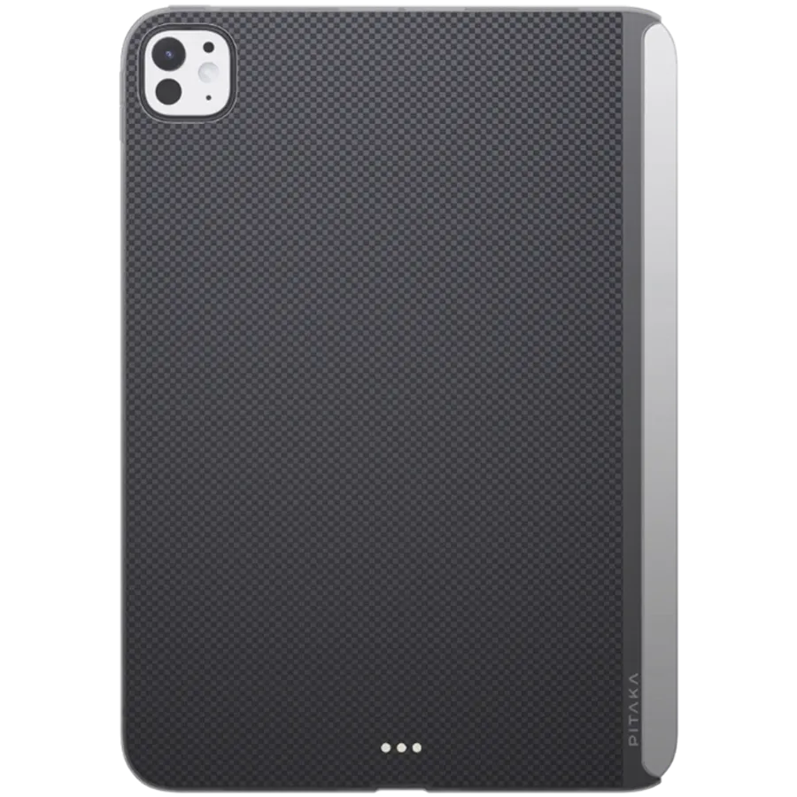 photo - Чехол PITAKA Smart Folio MagEZ для iPad Pro 13 (M4), Чёрный/Серый