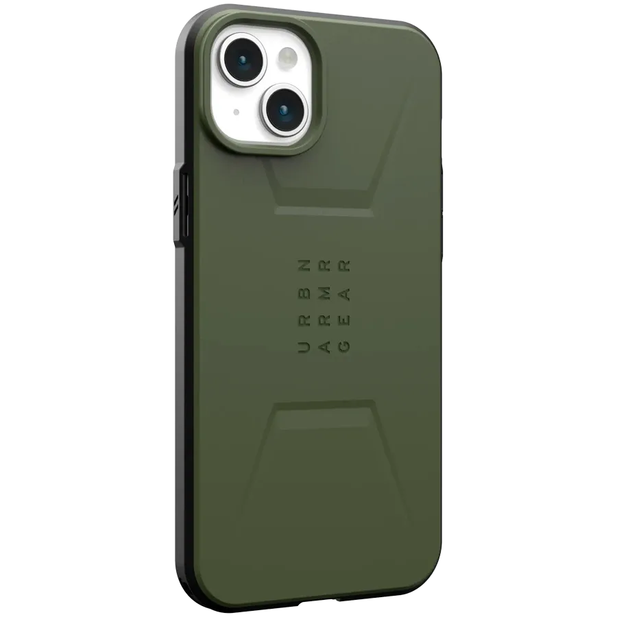 photo 3 - Чехол UAG Civilian с MagSafe для iPhone 15 Plus, Olive