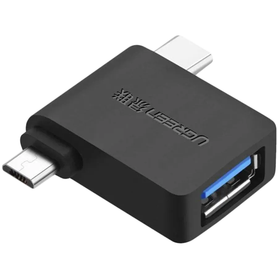 photo - UGREEN USB փոխարկիչ , Սև