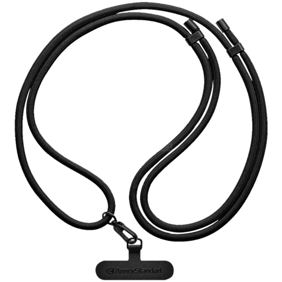 ARMORSTANDART Rope Black Onyx with Dark holder (ARM67195), Black Onyx – photo