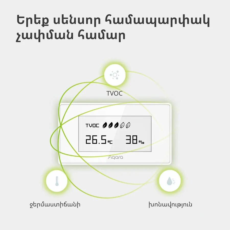 photo 9 - Aqara TVOC Air Quality Monitor: Model No: AAQS-S01
