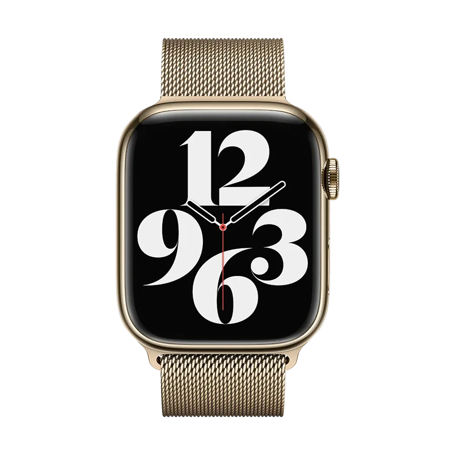 photo 3 - Apple Milanese Loop Band for Apple Watch 42/44/45 mm, Gold