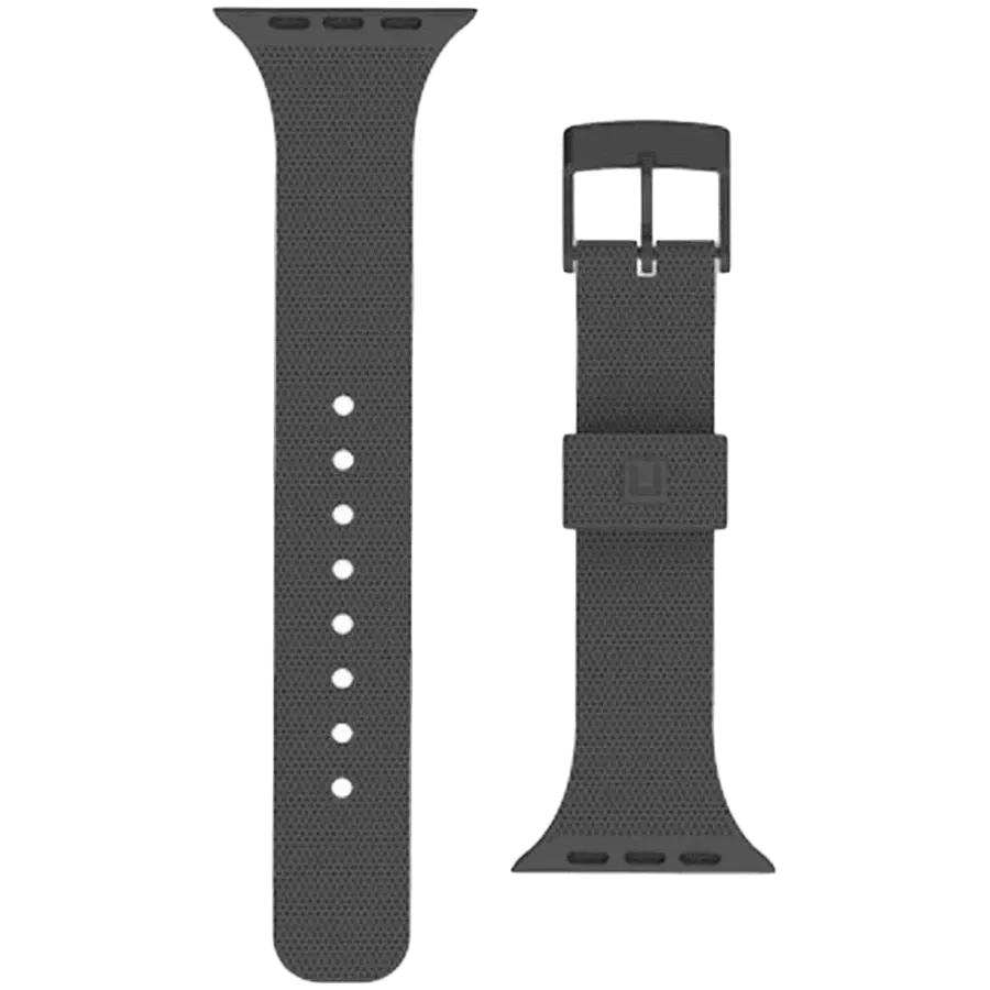 photo - Ремешок UAG Dot из силикона для Apple Watch 42/44 мм, Черный
