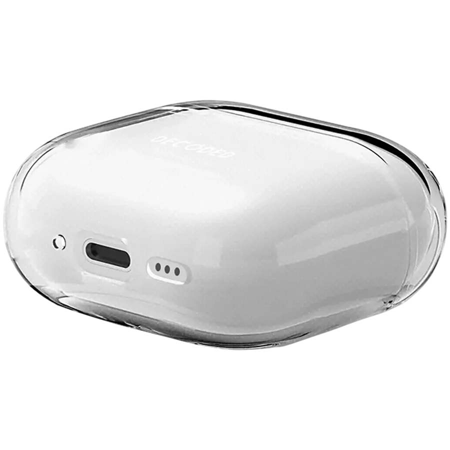 photo 4 - Qoruyucu örtük DECODED Aircase șəffaf AirPods (Gen.4) üçün