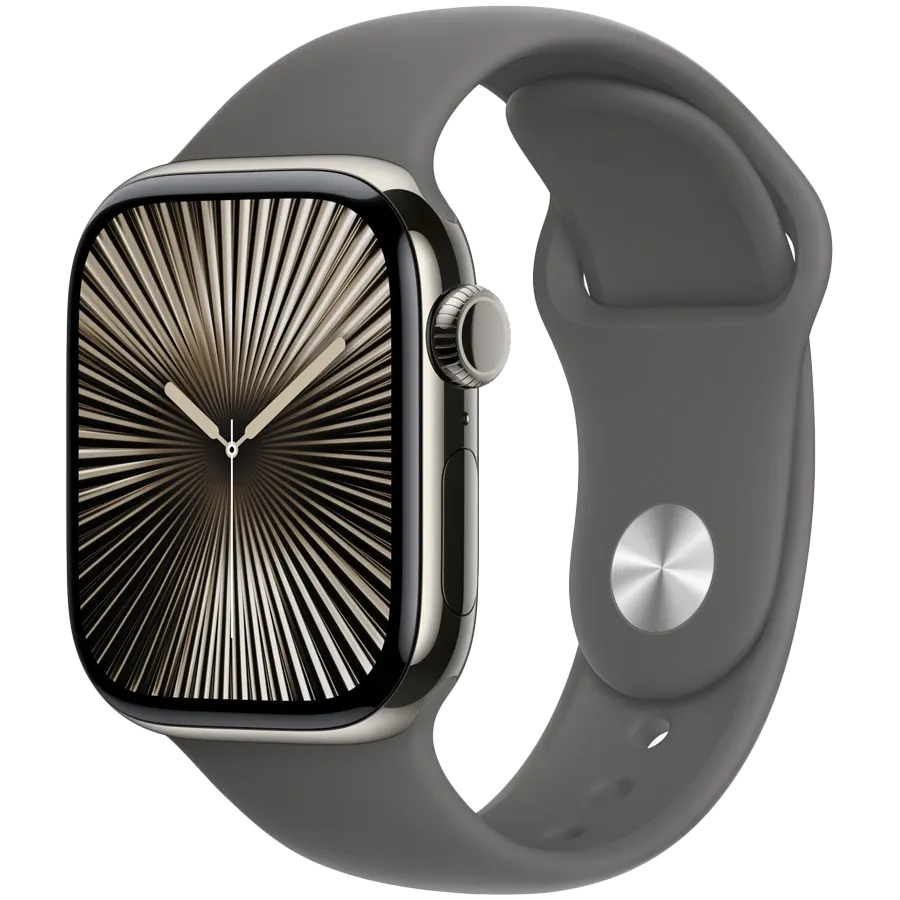 Apple 42mm Sport Band - S/M & M/L Band Extension Sport Band Stone Gray за Apple Watch 38 mmApple Watch 40 mmApple Watch 42 mmApple Watch 41 mm 38/42 mm – photo 2