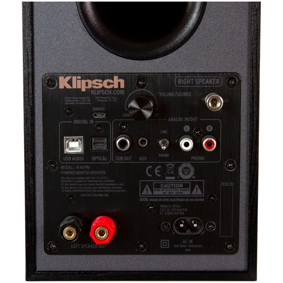 photo 4 - KLIPSCH Տնային աուդիո համակարգեր R-41PM EU Black / GNM