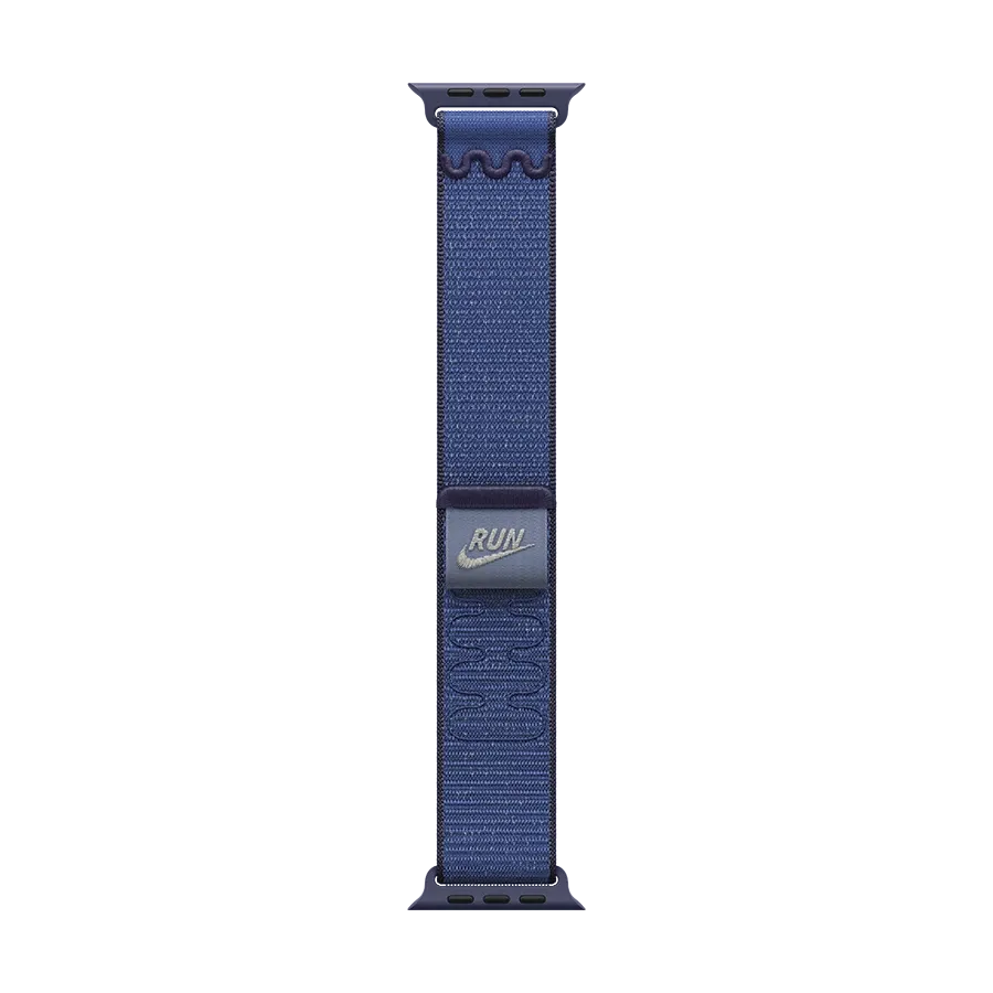 photo 2 - Apple Nike Sport Loop Ремешок для Apple Watch 46 mm, Blue Ribbon
