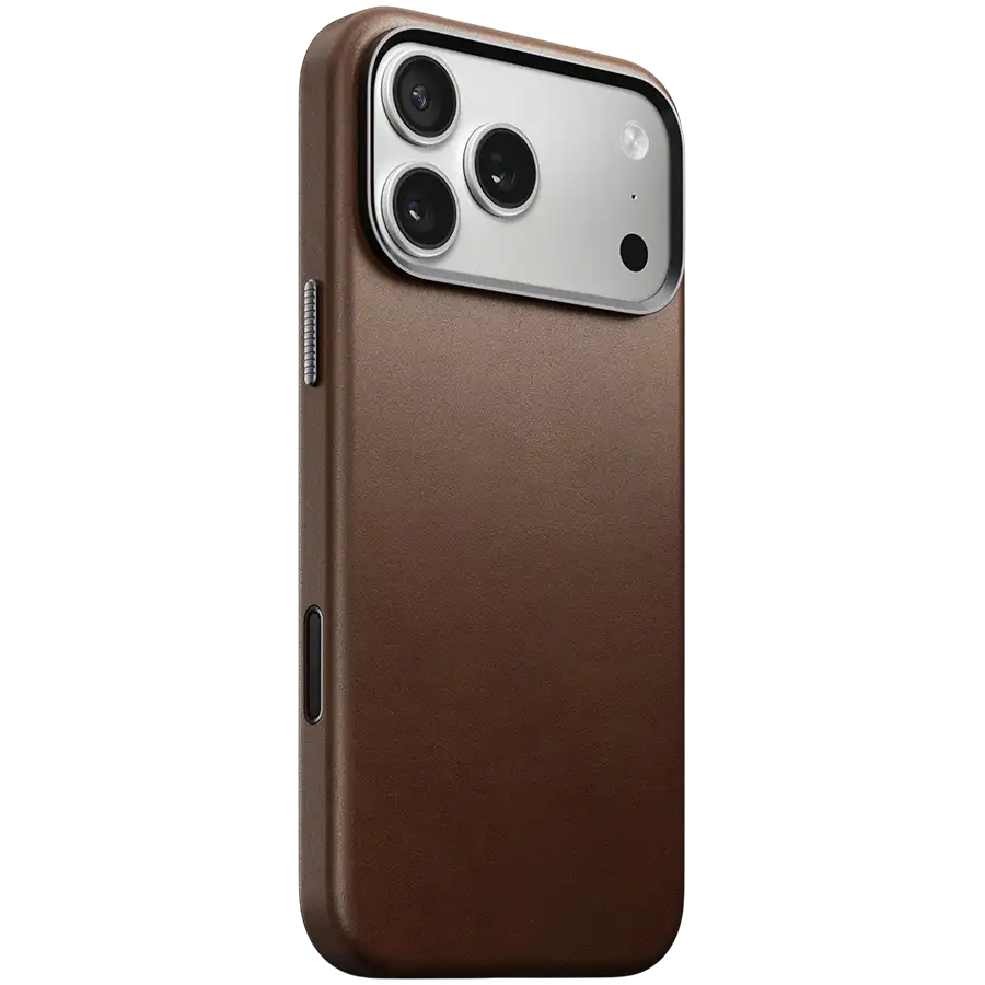 NOMAD Чохол Traditional Leather Case with MagSafe Коричневий для iPhone 17 Pro Max – photo 2