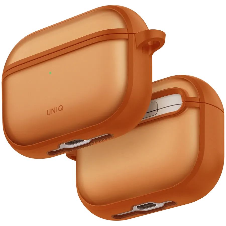 photo 4 - Qoruyucu örtük UNIQ Veren AirPods Pro (Gen.3) üçün, Sunset Amber