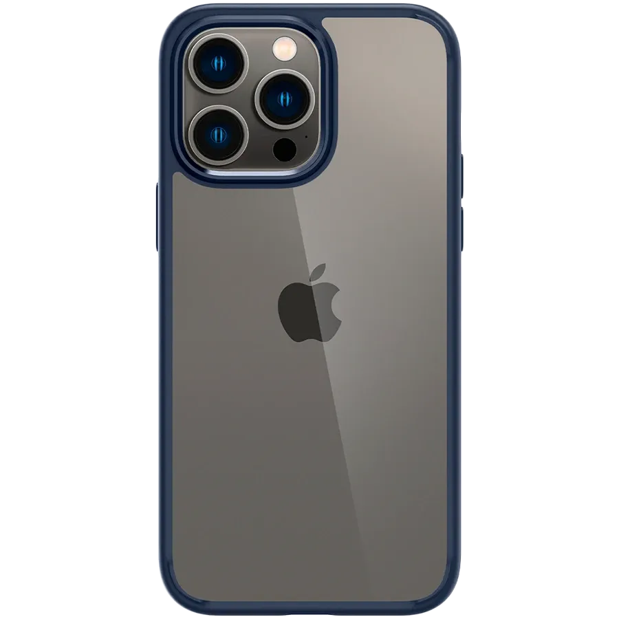 photo 1 - Чехол SPIGEN SGP Ultra Hybrid Тёмно-синий для iPhone 14 Pro
