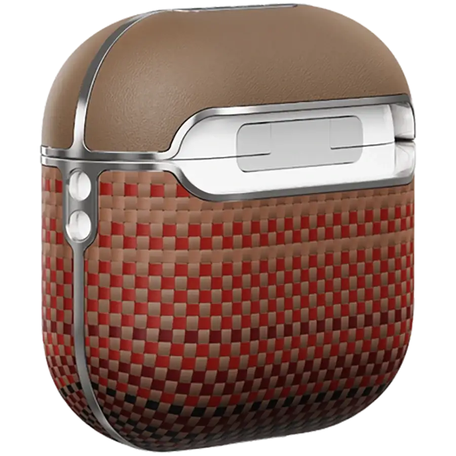PITAKA Чехол Aramid Fiber  Sunset для AirPods (Gen. 4) – photo 3