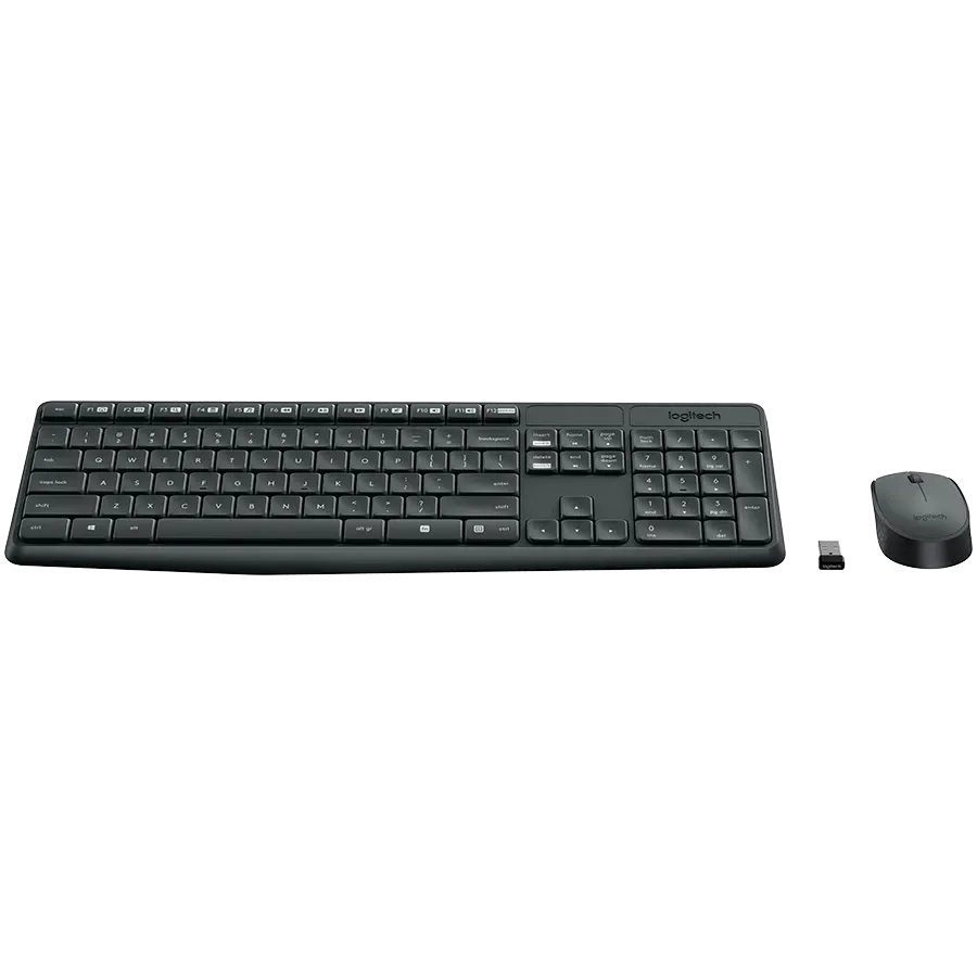 LOGITECH (CIS) MK235 Ստեղնաշար, Ռուսերեն/International English – photo 2