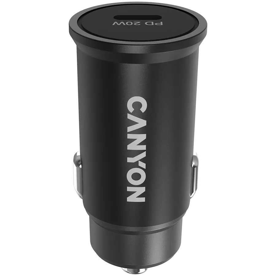 photo 1 - CANYON Автомобильный адаптер C-20 USB-C USB Тип C, 20 Вт