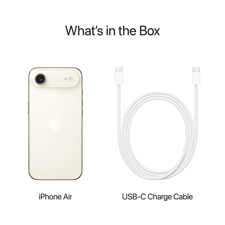 iPhone Air, 256 GB, Light Gold – photo 7
