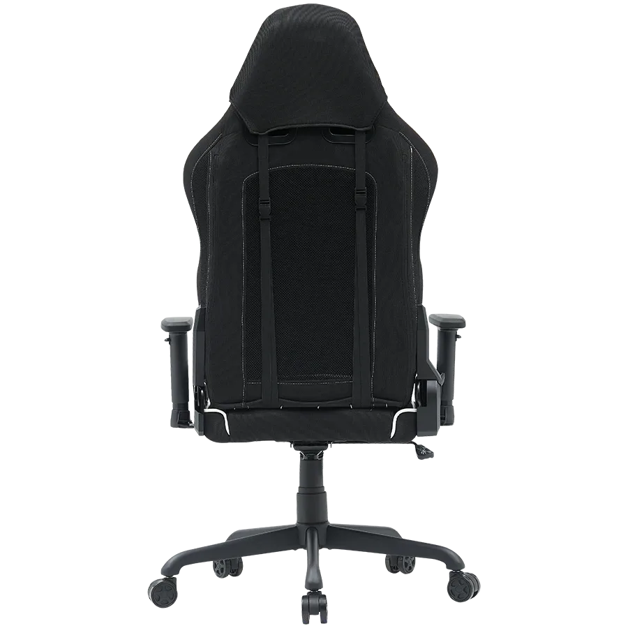 photo 5 - CANYON Mesh/Fabric Transformer Chair Shift MCCH01 Gaming Chair Black