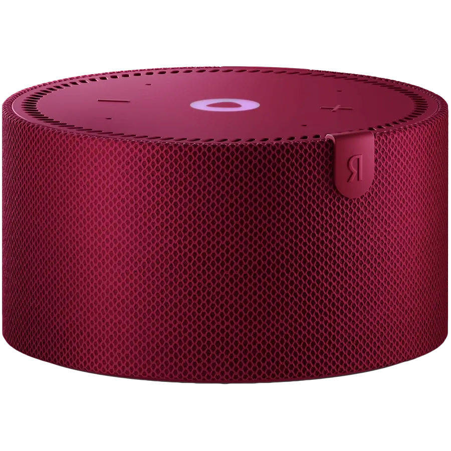 photo - Smart Speaker YANDEX Red