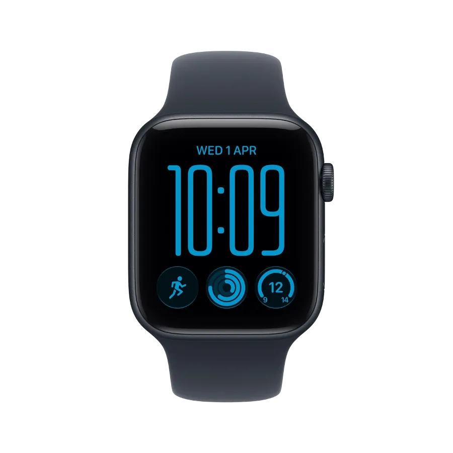 Apple Watch SE GPS Gen.3 + Cellular, Navy Blue Sport Band, M/L, 44mm, Midnight – photo 2