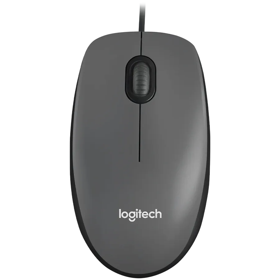 photo 1 - Миша LOGITECH M100 USB Black (L910-006652) 